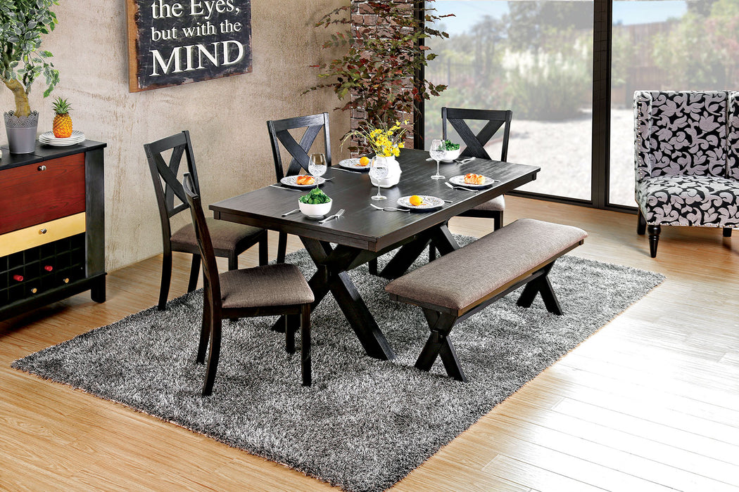 XANTHE Black Dining Table image