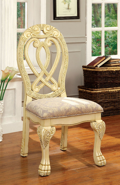 WYNDMERE Vintage White Side Chair (2/CTN) image