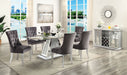 REGENSDORF Dining Table, Metallic Silver image