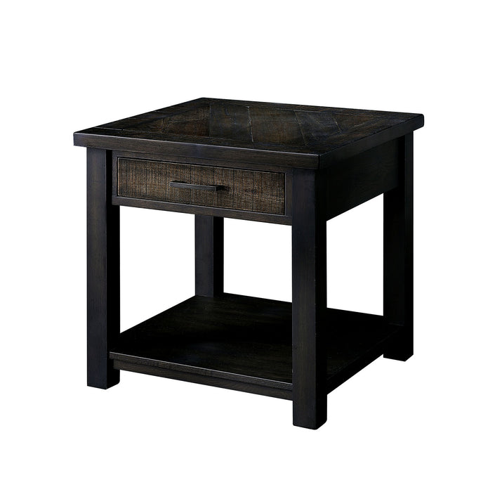 Rhymney Dark Oak/Multi End Table image