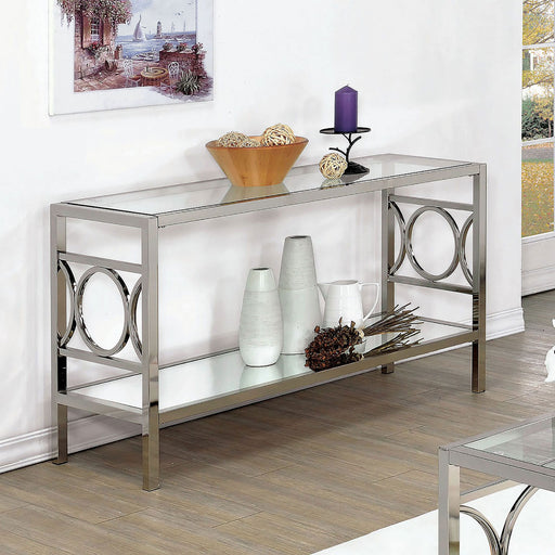 RYLEE Chrome Sofa Table, Chrome image