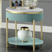 KOBLENZ End Table, Light Teal image