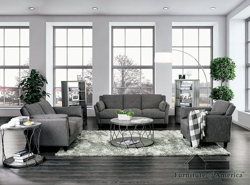 Yazmin Gray Sofa + Love Seat image