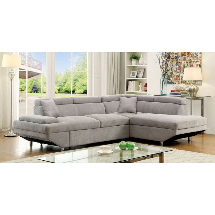 Foreman Gray Sectional, Gray image