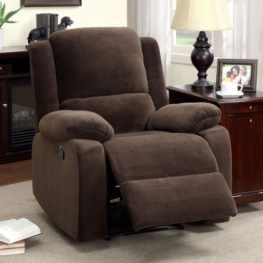 Haven Dark Brown Recliner image