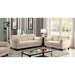 YSABEL Sofa + Love Seat + Chair, Beige image