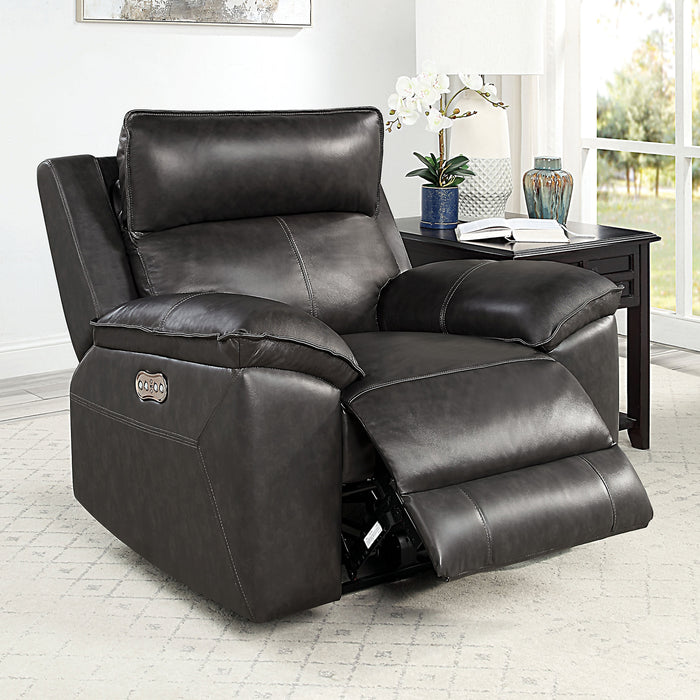 GEORDI Power Recliner, Dark Gray image