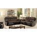 Hadley I Brown/Black Sofa + Love Seat image