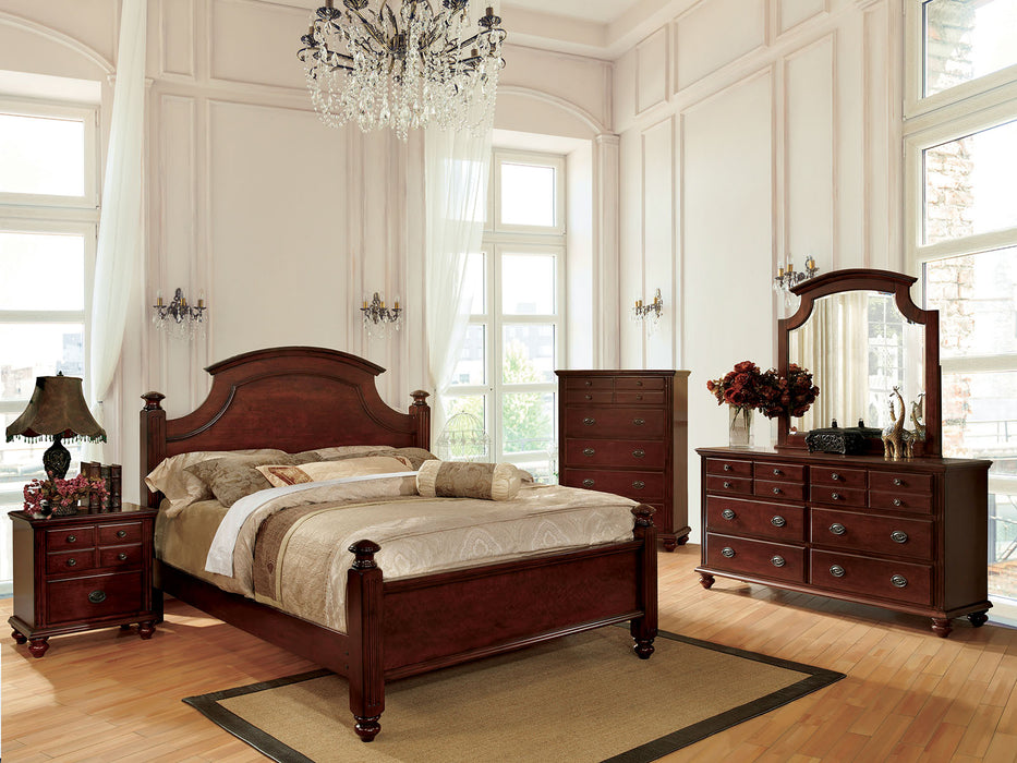 Gabrielle II Cherry 5 Pc. Queen Bedroom Set w/ 2NS image