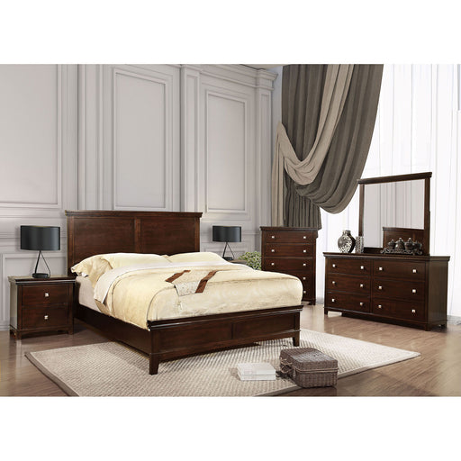 Spruce Brown Cherry 4 Pc. Queen Bedroom Set image