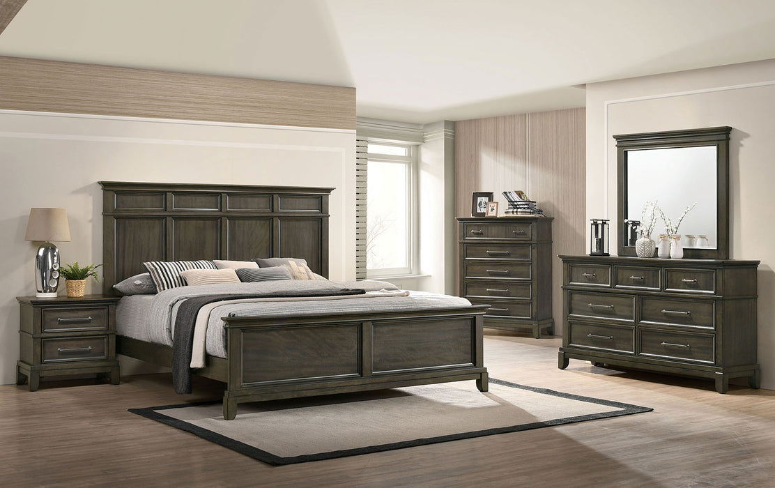 HOUSTON Queen Bed, Gray image