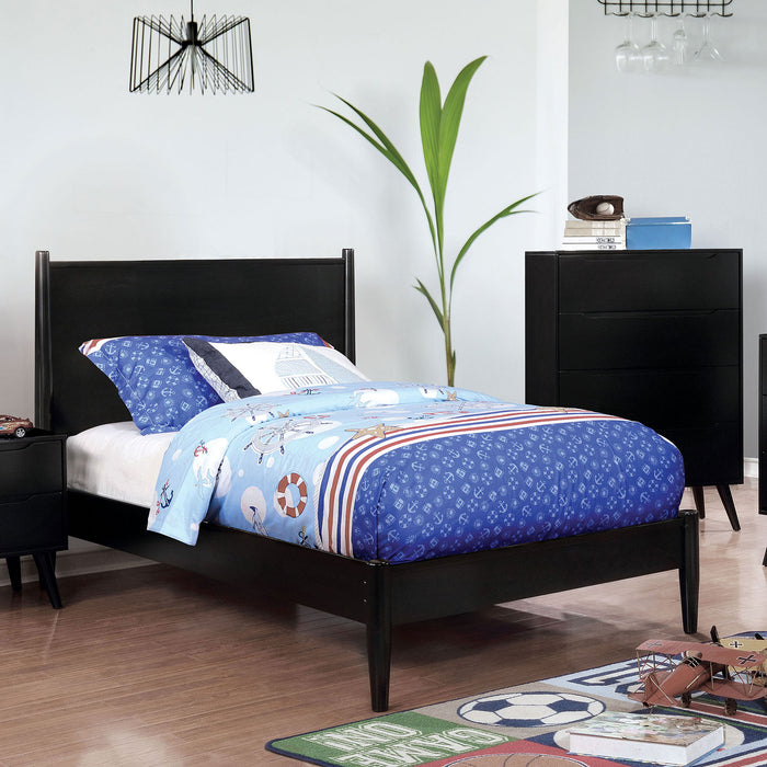 LENNART II Black Twin Bed image