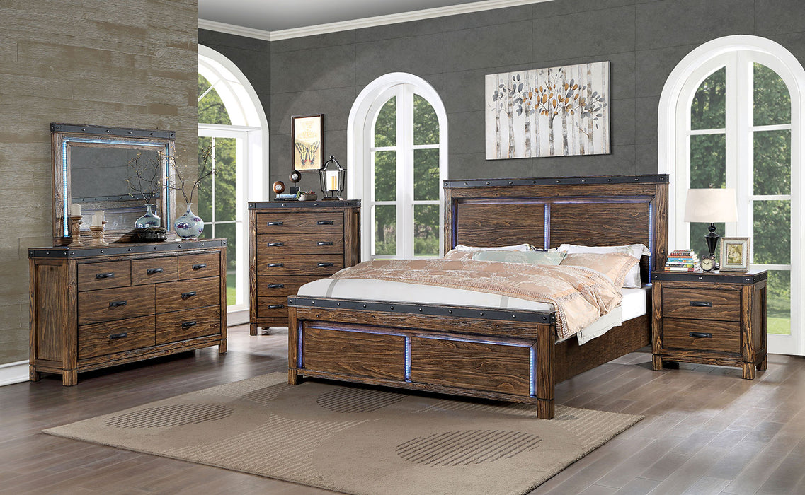 ALBALI 5 Pc. Queen Bedroom Set w/ 2NS image