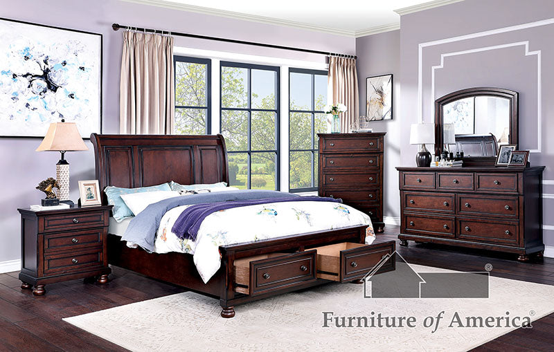 WELLS 5 Pc. Queen Bedroom Set w/ Night Stand image