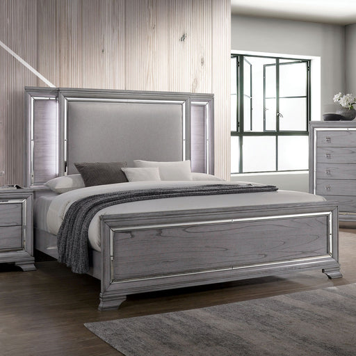 Alanis Light Gray Queen Bed image