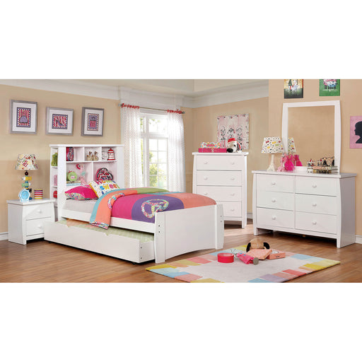 Marlee White Twin Bed image