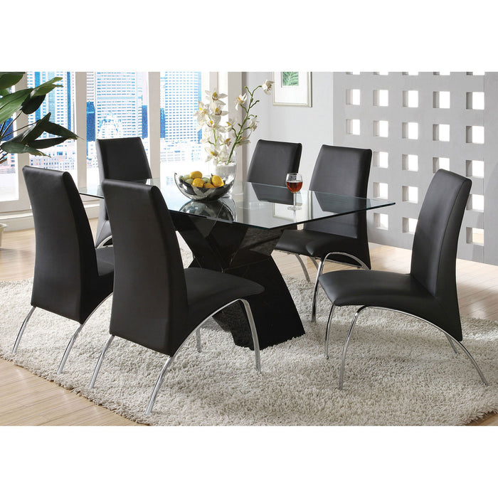 Wailoa Black 7 Pc. Dining Table Set image