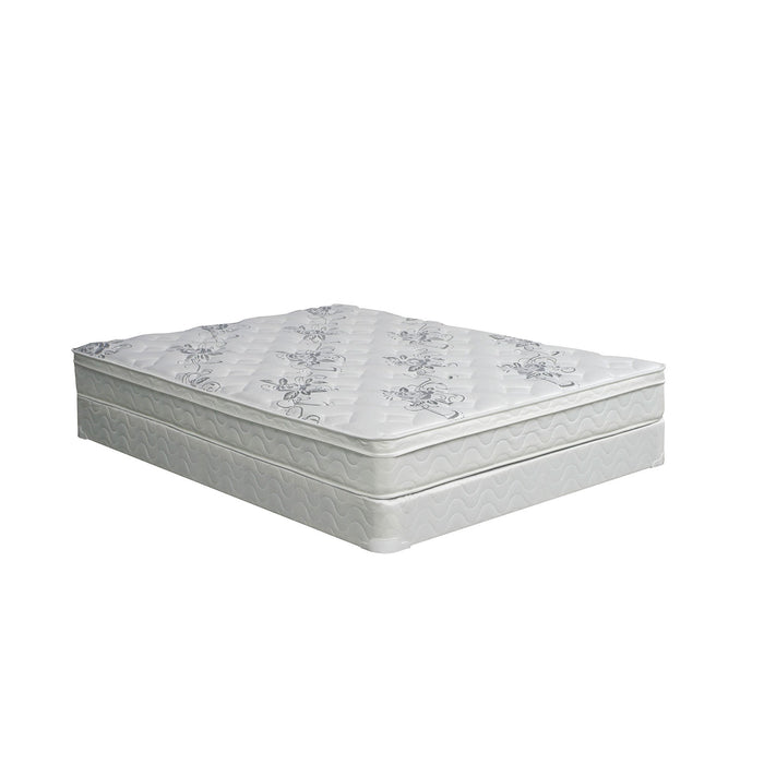 JALEN White 9" Euro Top Mattress, Full image