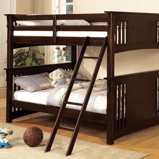 Spring Creek Dark Walnut Full/Full Bunk Bed image