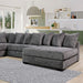 WOLVERHAMPTON Sectional, Dark Gray image