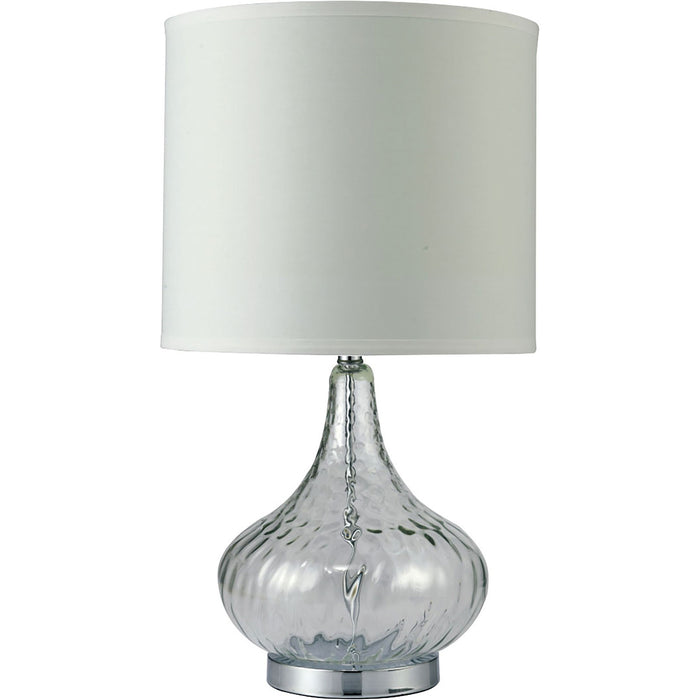 Donna Clear 15"H Glass Clear Table Lamp image