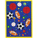 Abbey Sports 4' 9" X 6' 9" Area Rug image