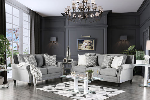 Giovanni Gray Sofa + Love Seat image