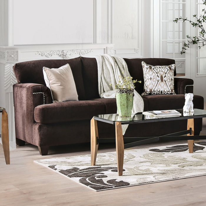 Brynlee Chocolate Sofa (*Pillows Sold Separately) image