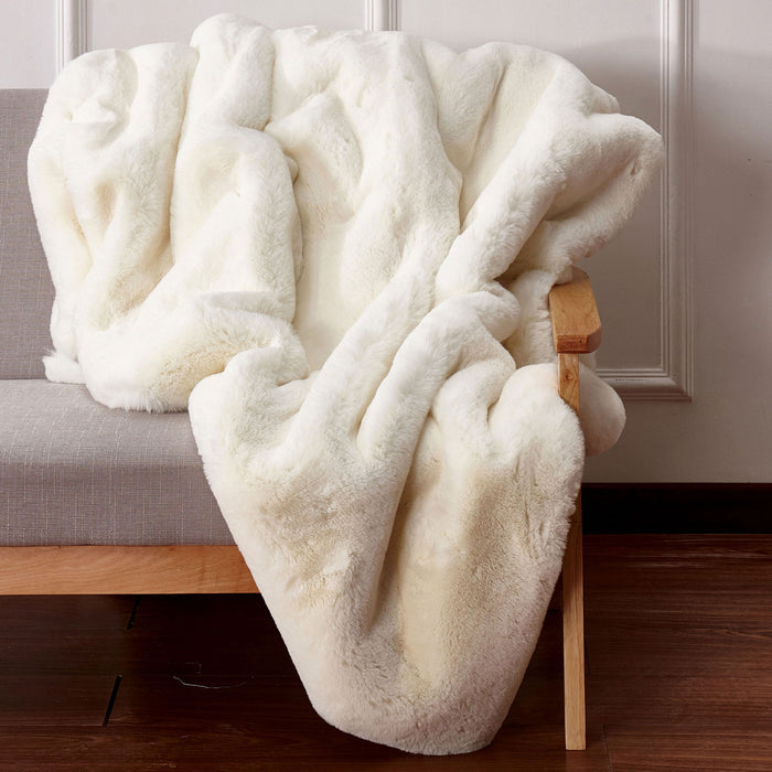 Caparica Off White Throw, Off White image